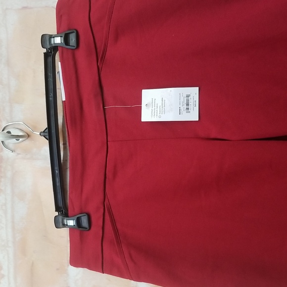 Croft & Barrow Red Women's Pants - Picture 3 of 12